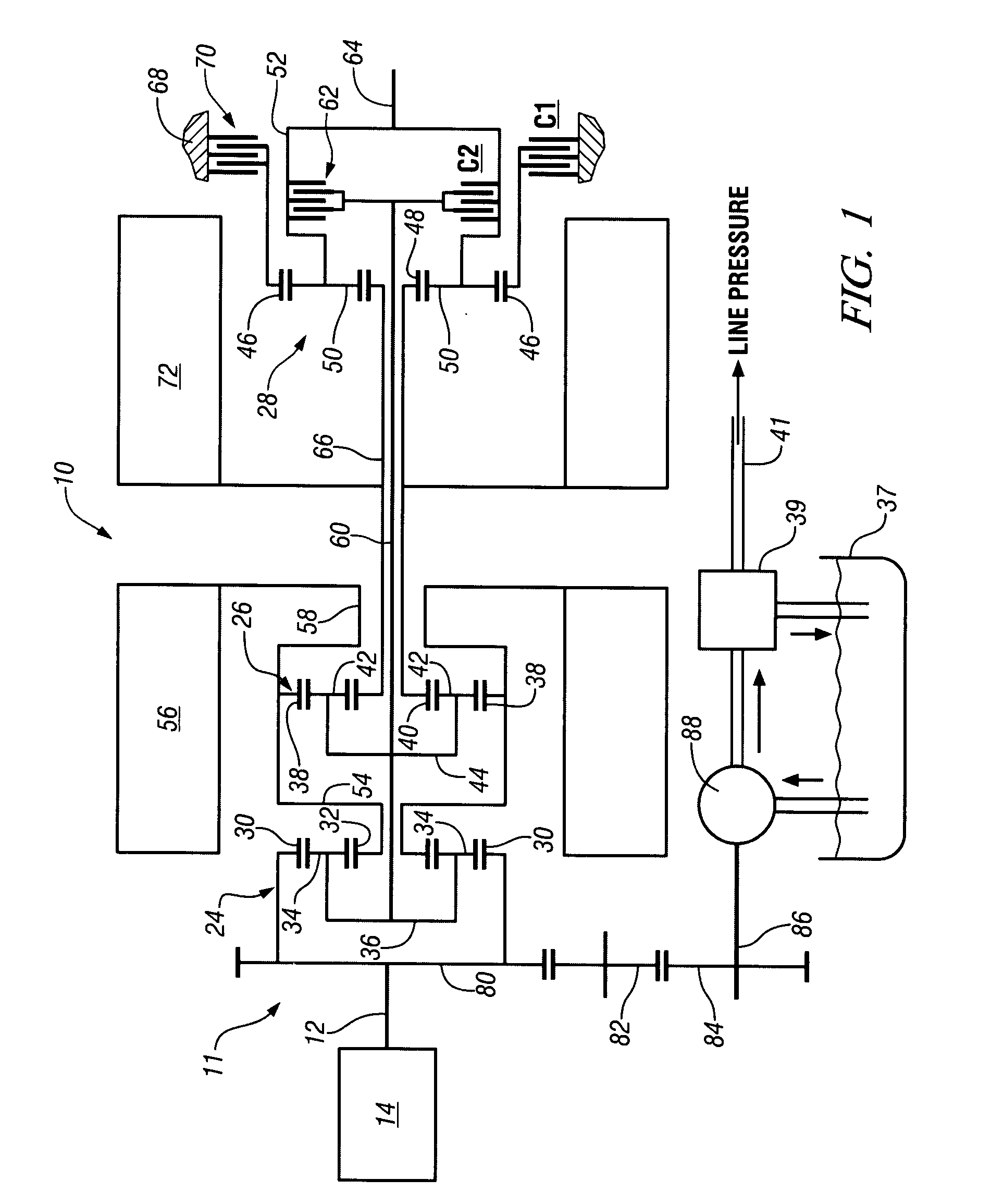 Method for controlling engine speed in a hybrid electric vehicle