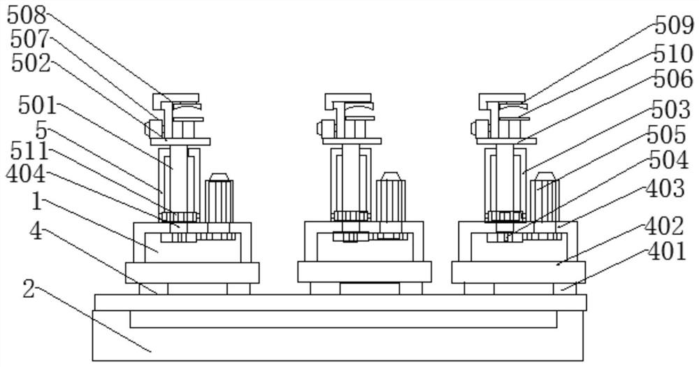 A positioning tool for automobile mold processing