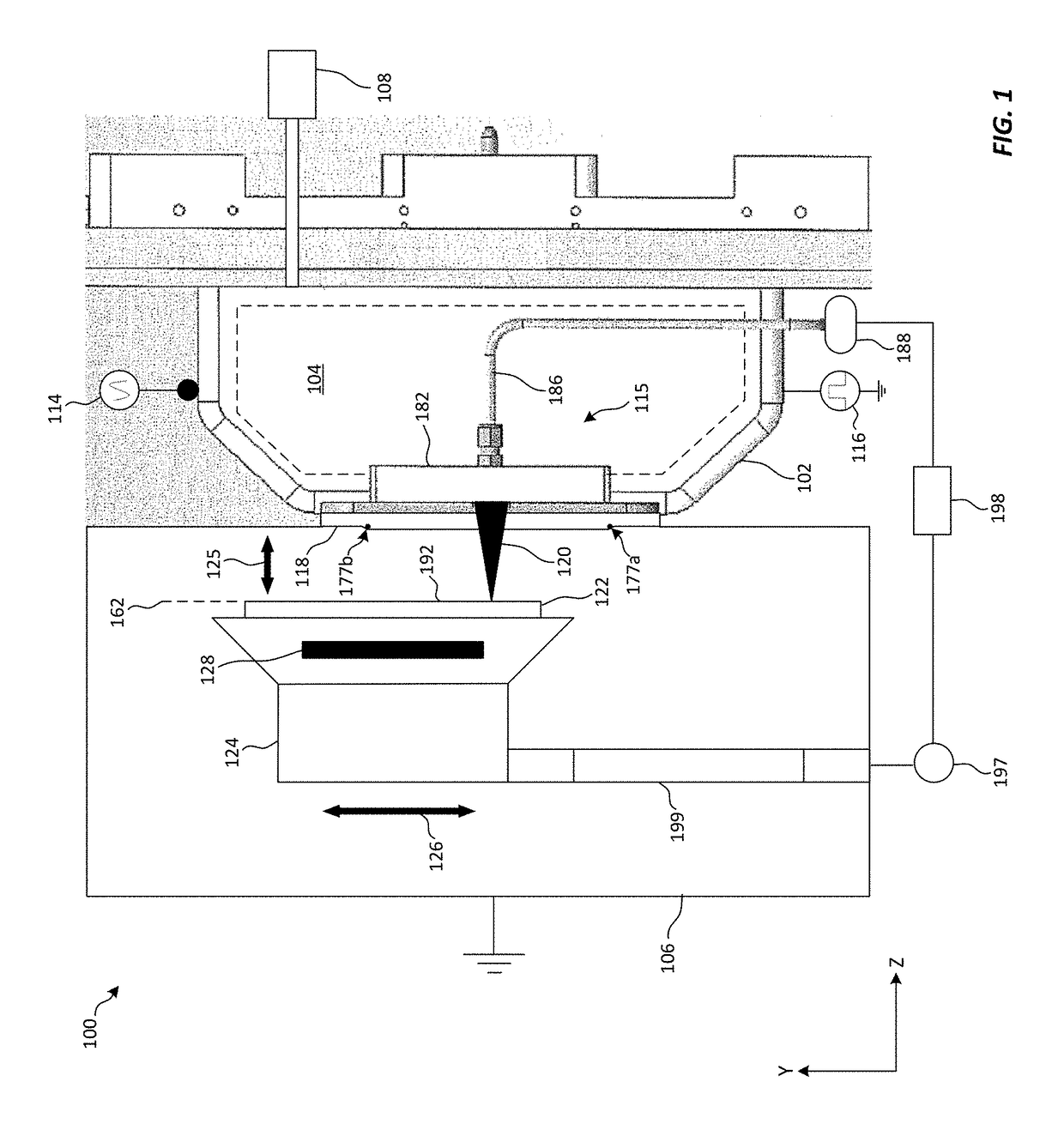 Gas injection system for ion beam device