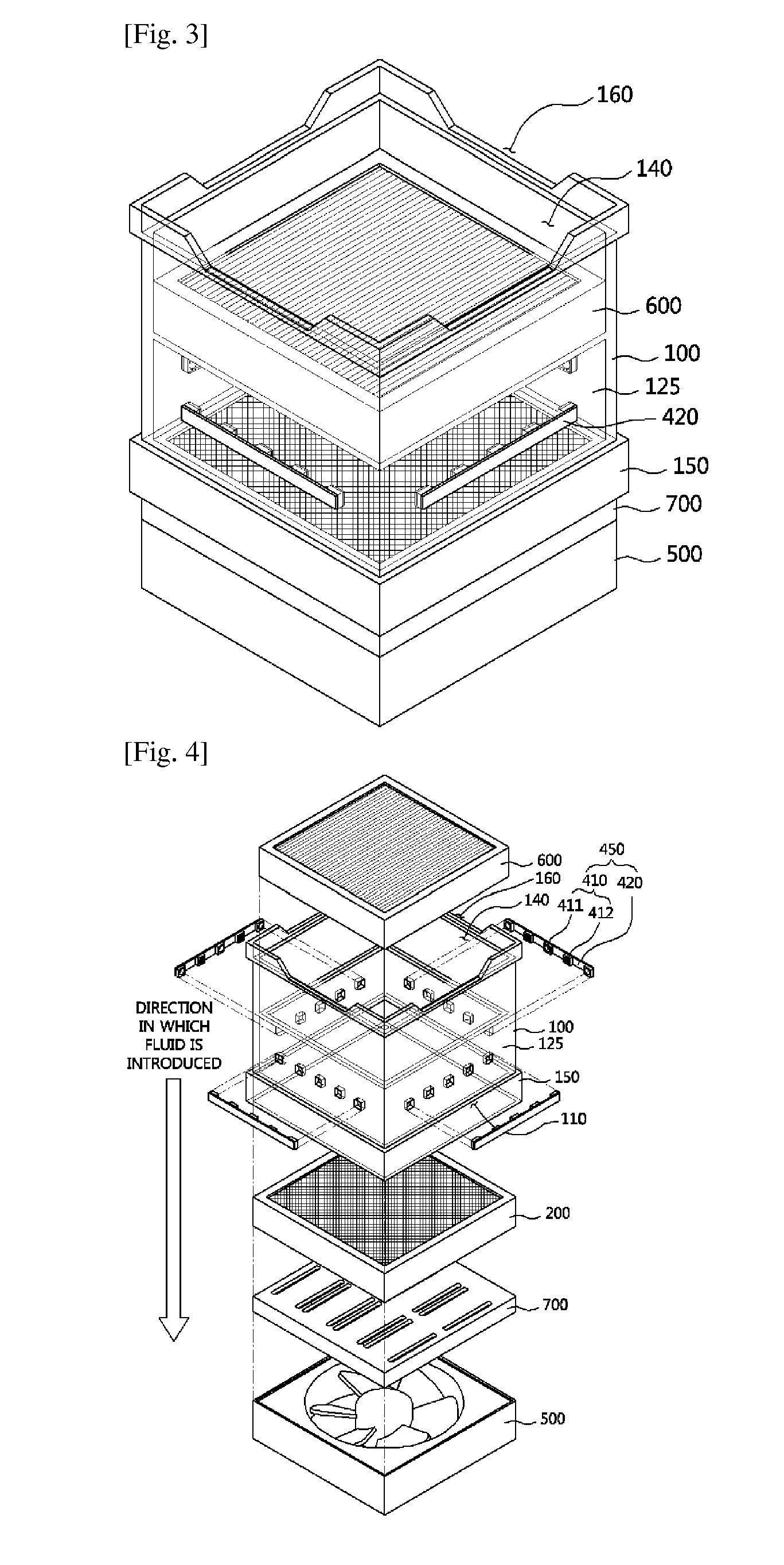 Apparatus for cleaning fluid
