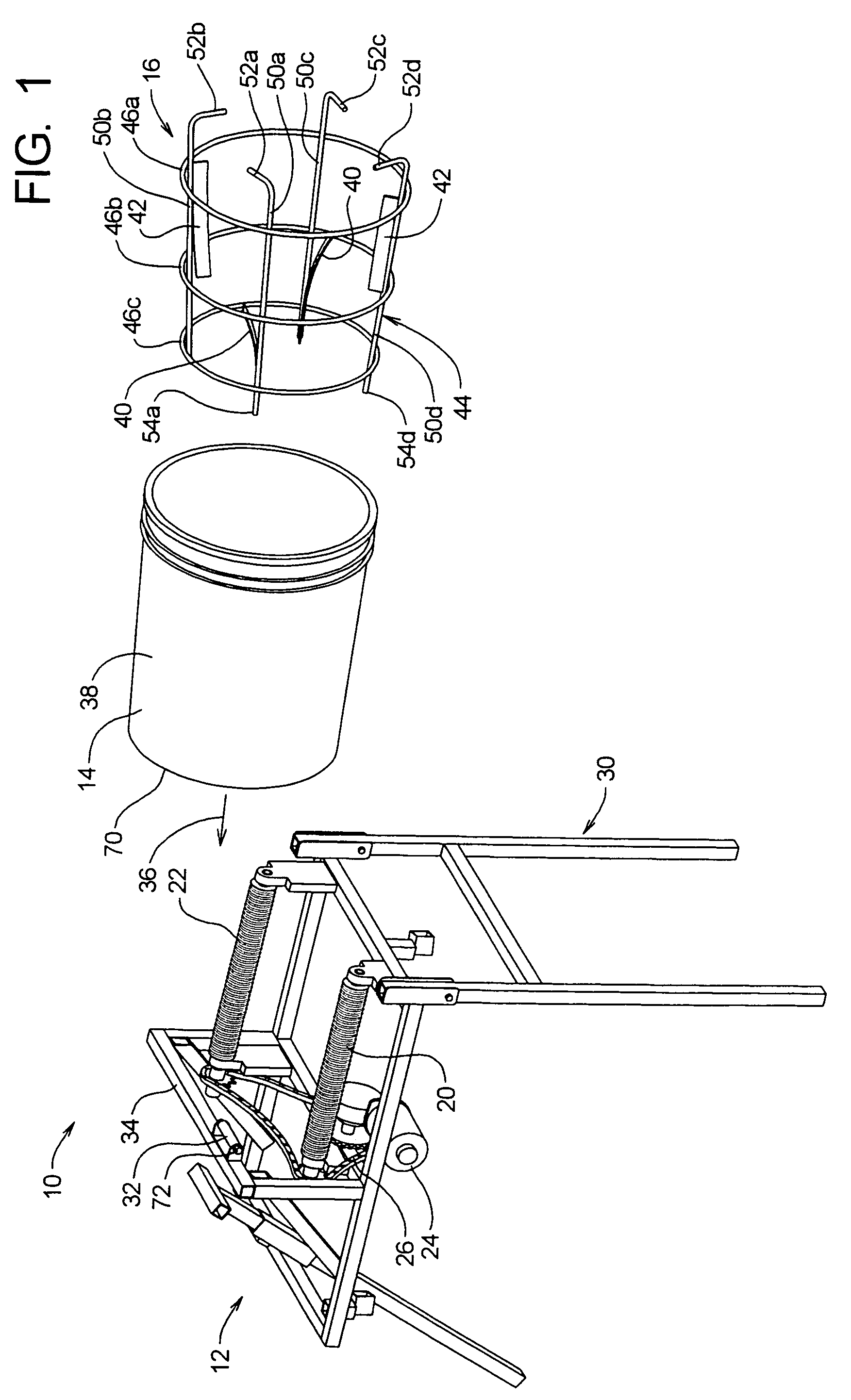 Portable mixing apparatus