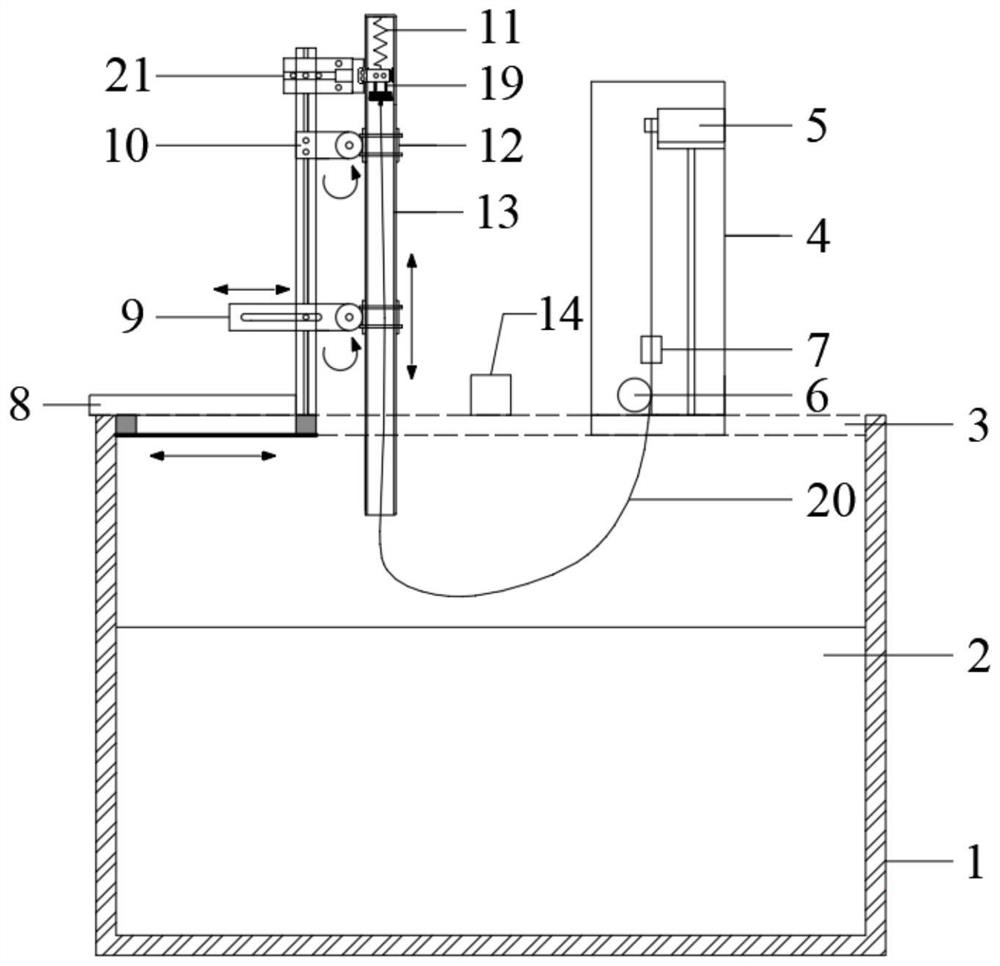 A dynamic penetration plate anchor test device for ultra-gravity centrifuges