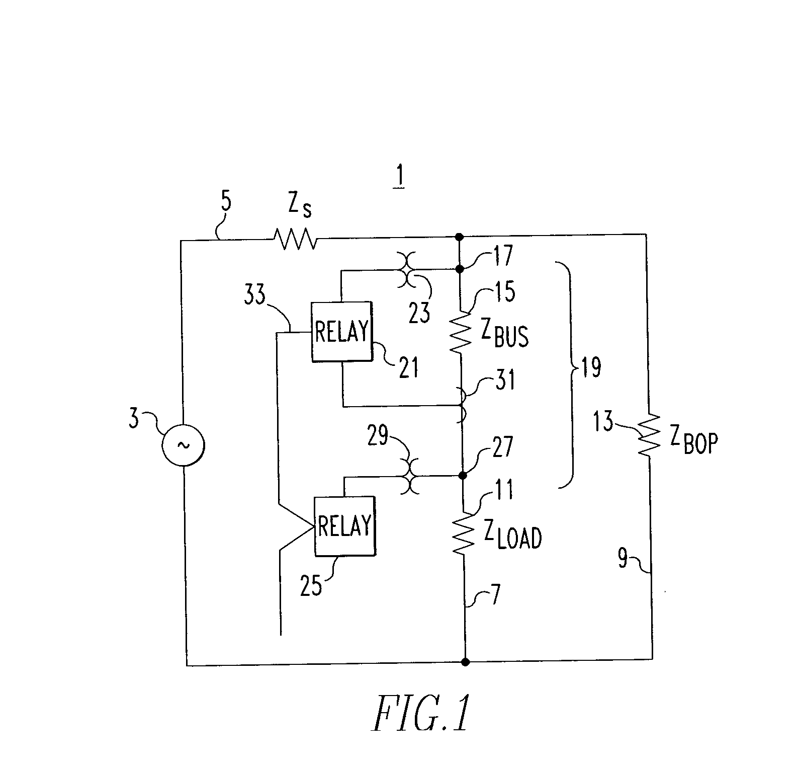 Method and apparatus for measuring impedance across pressure joints in a power distribution system