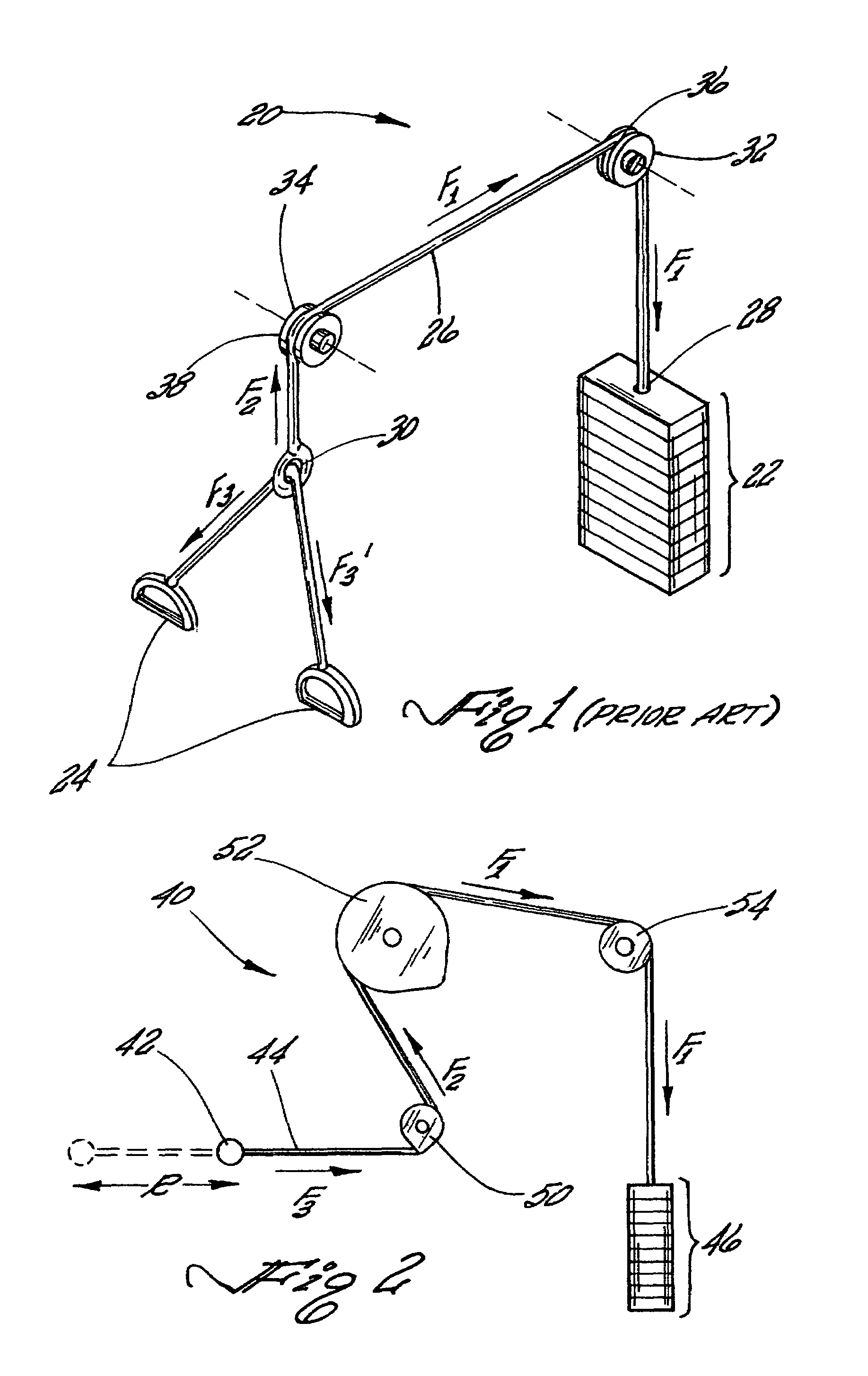 Varying force vector exercise device for inducing musculature perturbations