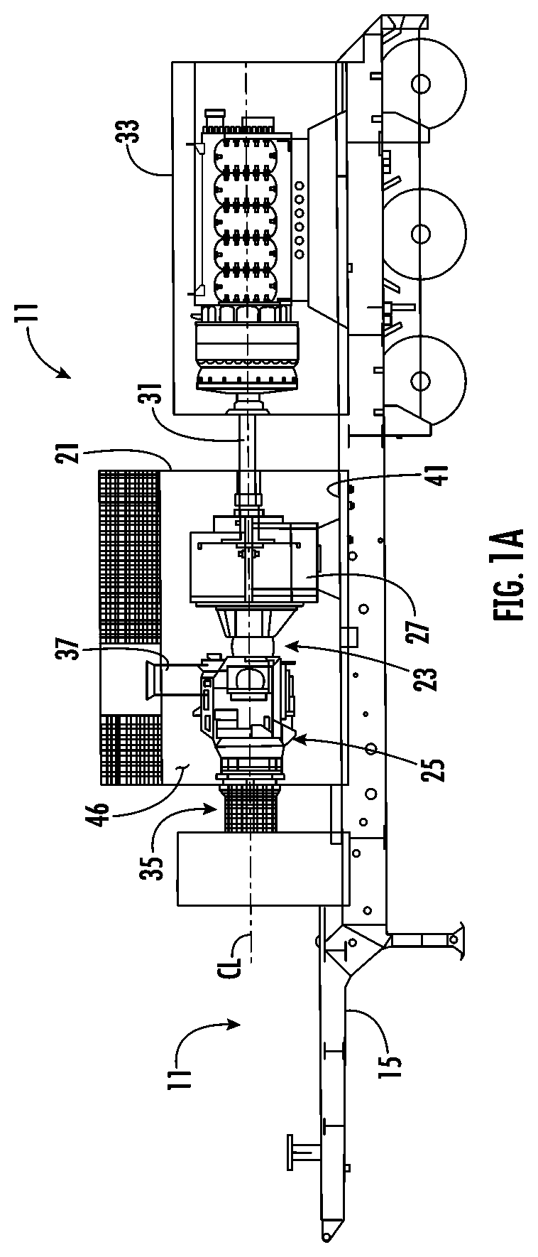 Direct drive unit removal system and associated methods
