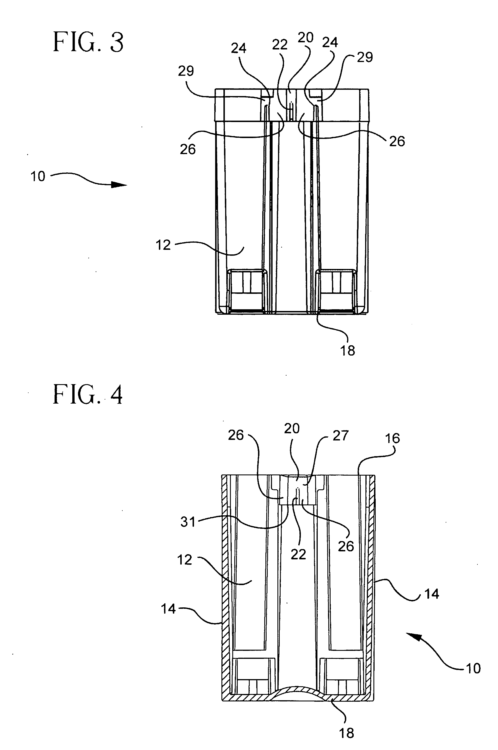 Fast set screw device for non-metallic boxes