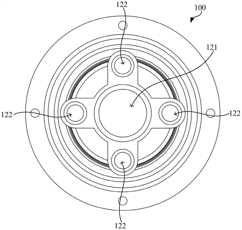 Sectional type combustion device and gas water heater