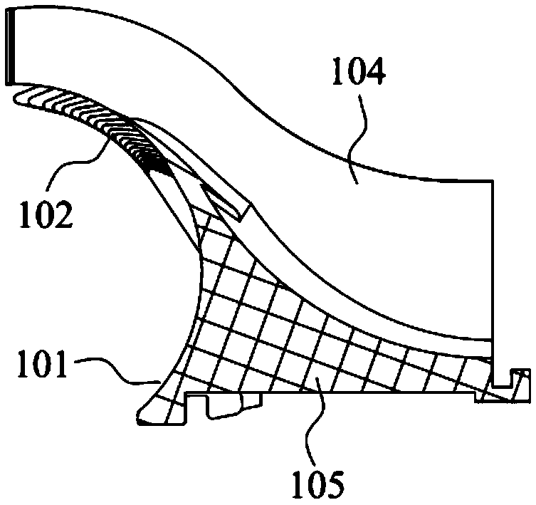 Vacuum cleaner and comb tooth structure thereof