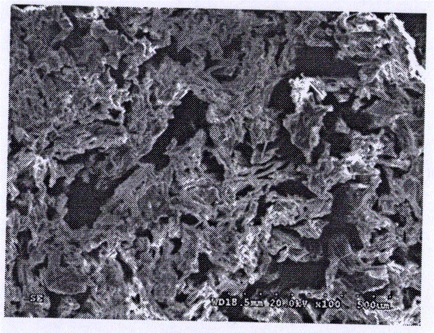 Hydrophobic lipophilic food-grade oil absorption material and preparation method thereof