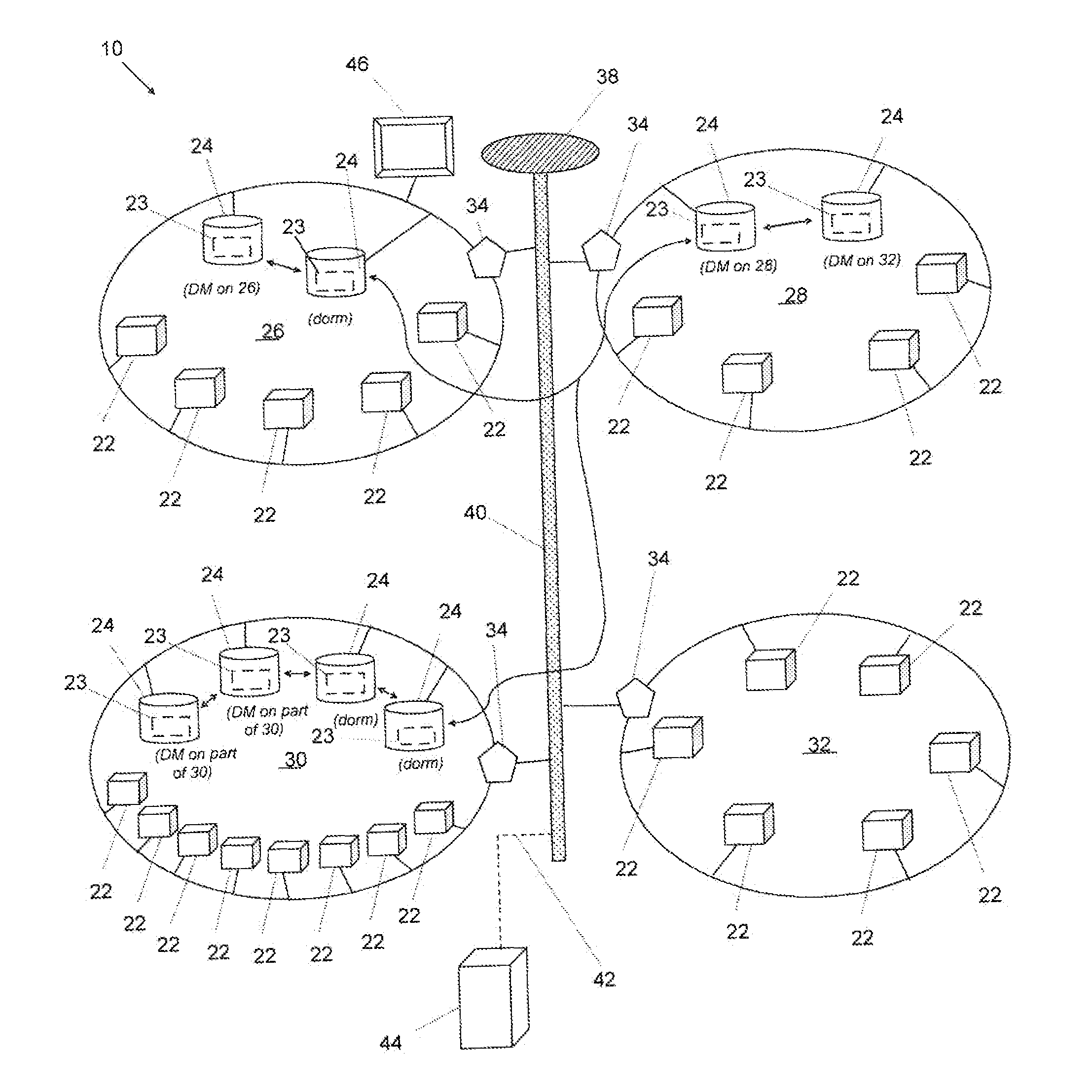 System and method for monitoring a plurality of network devices