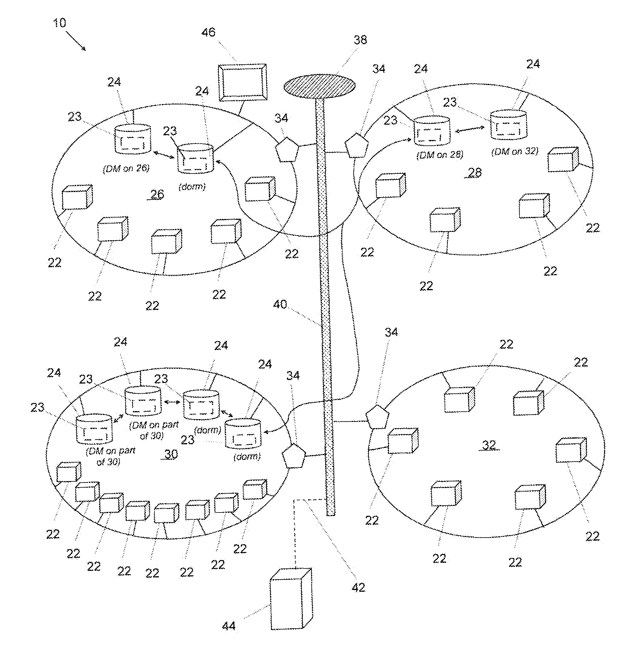 System and method for monitoring a plurality of network devices