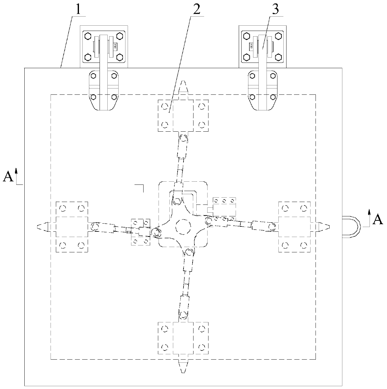 Steel-structure civil air defense protection equipment for manhole of urban underground comprehensive pipe galley