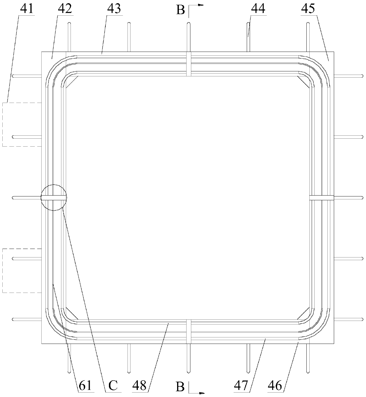 Steel-structure civil air defense protection equipment for manhole of urban underground comprehensive pipe galley