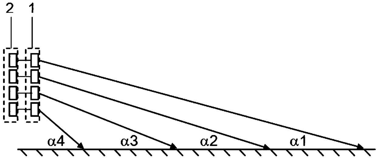 Road surface illumination device