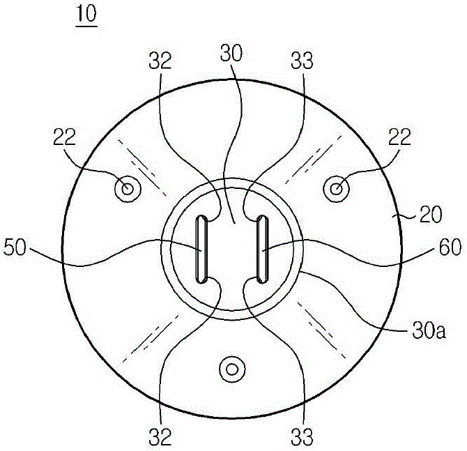 Delineator post having restoration function