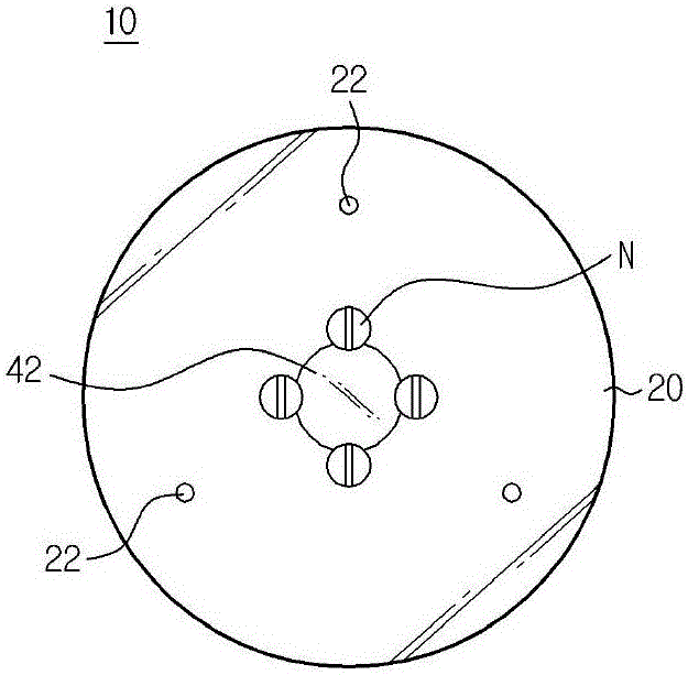 Delineator post having restoration function