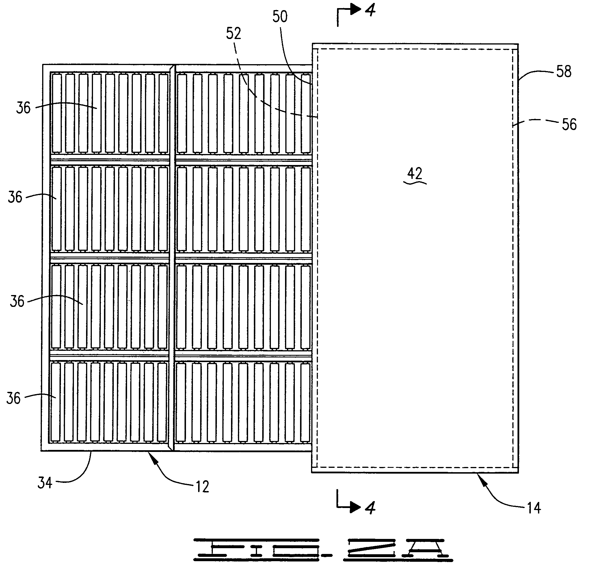 Carpet straightening apparatus