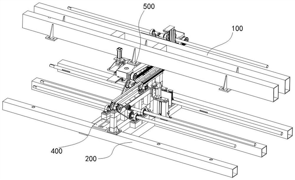 Fully automatic feeding pipe cutting machine