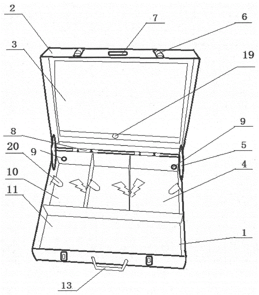 Mobile network optimization teaching box based on self-propelled device