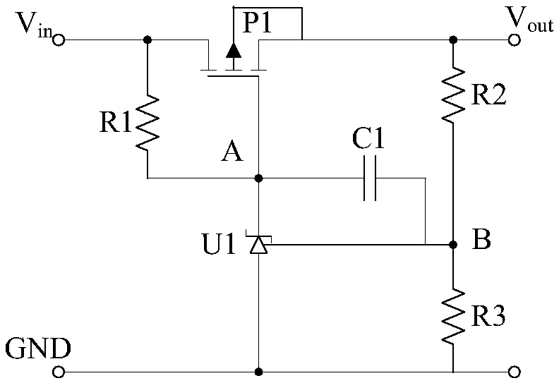 TL431 application and power supply circuit board, voltage stabilizing method and application