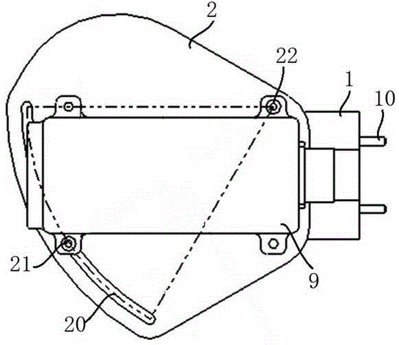 Adjustable fixing device