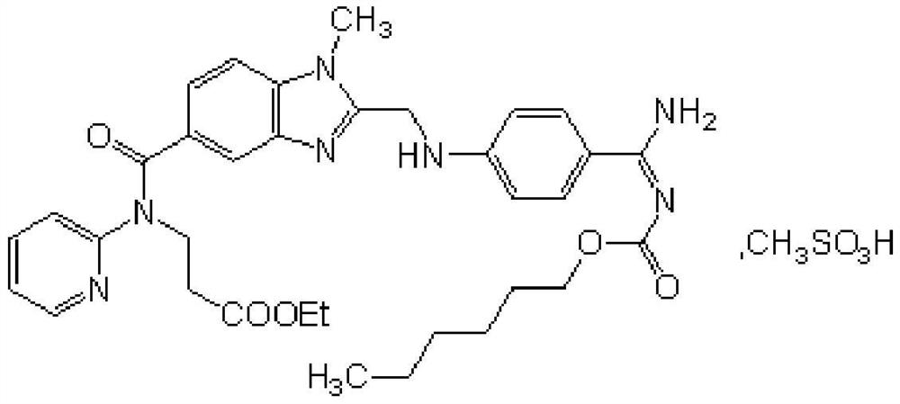 A kind of production technology of dabigatran etexilate mesylate