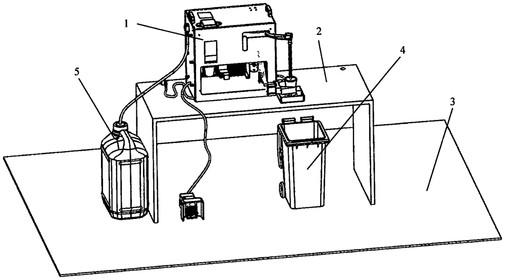 Automatic quantitative filling and conveying device