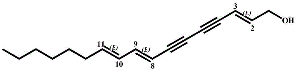 Alkyne compounds as well as preparation method and application thereof