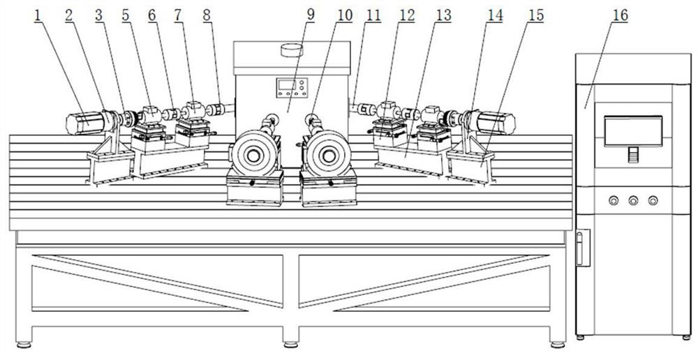 Special torque measuring device for lead screw connection combination and in-situ calibration method