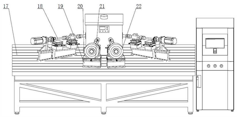 Special torque measuring device for lead screw connection combination and in-situ calibration method