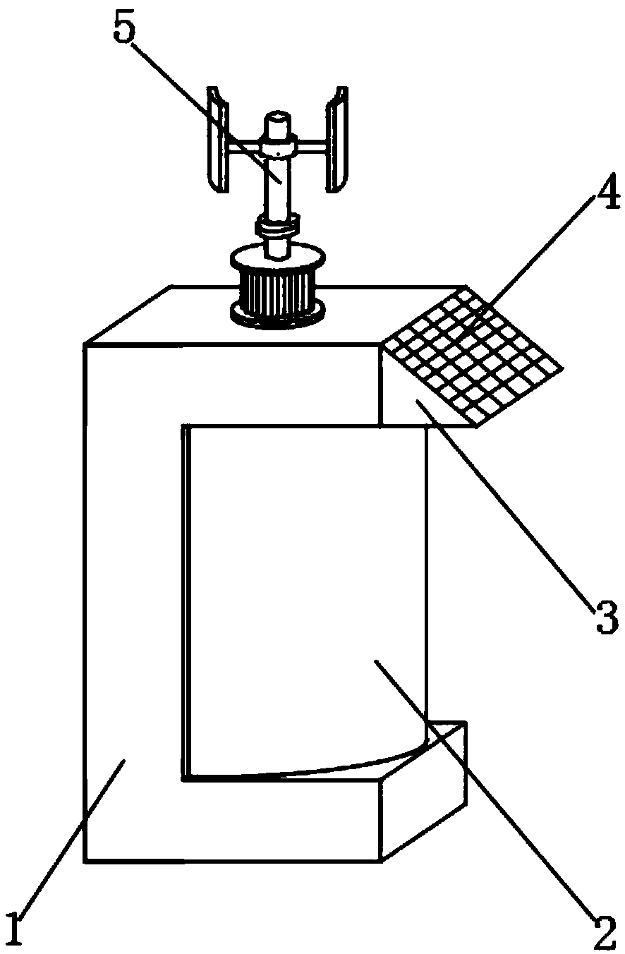 External sightseeing elevator with solar power generation