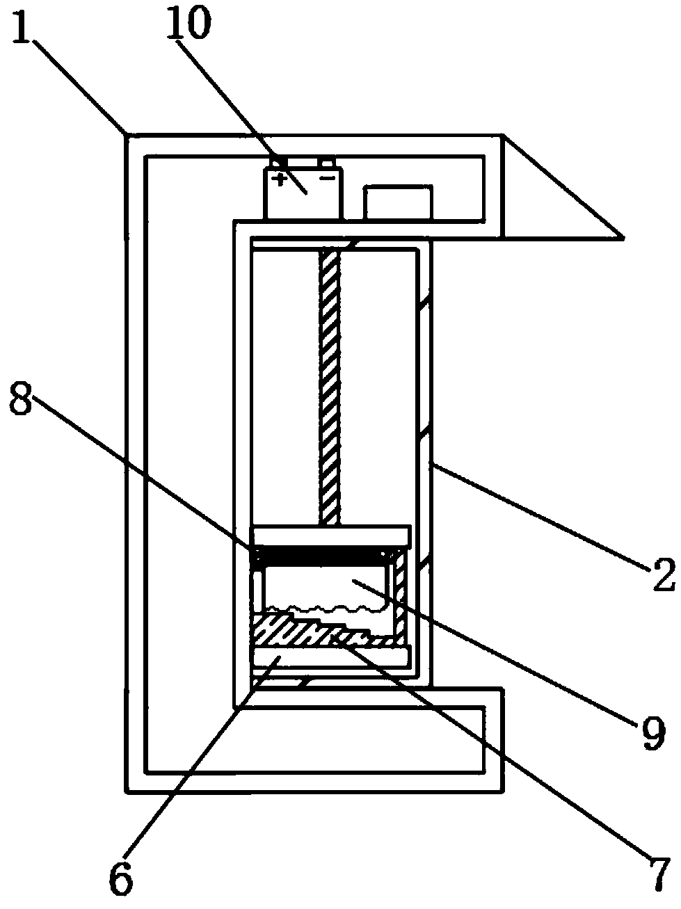 External sightseeing elevator with solar power generation