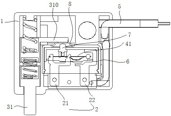 A long stroke micro switch