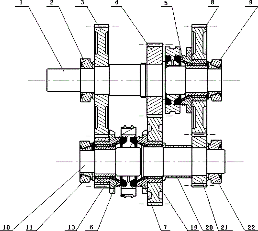 Clutchless automatic transmission