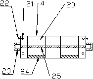 A pretreatment device for architectural paint production wastewater