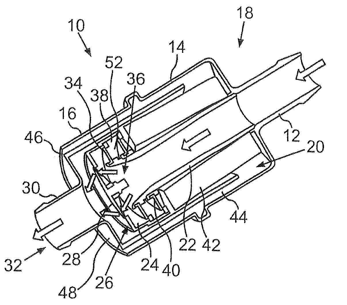 Device for aeration and ventilation of a fuel system