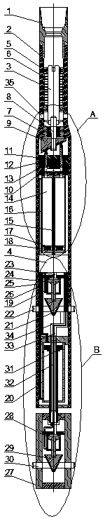 Retractable type downhole tractor
