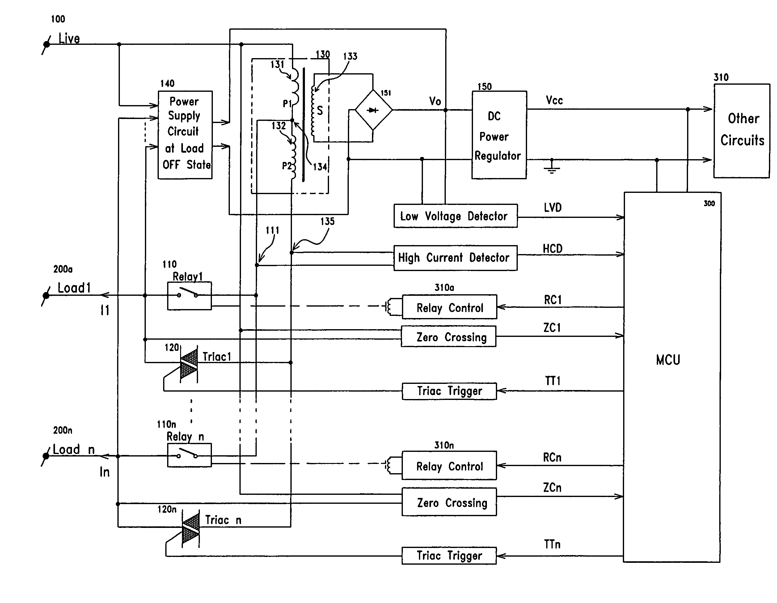 Power switching apparatus