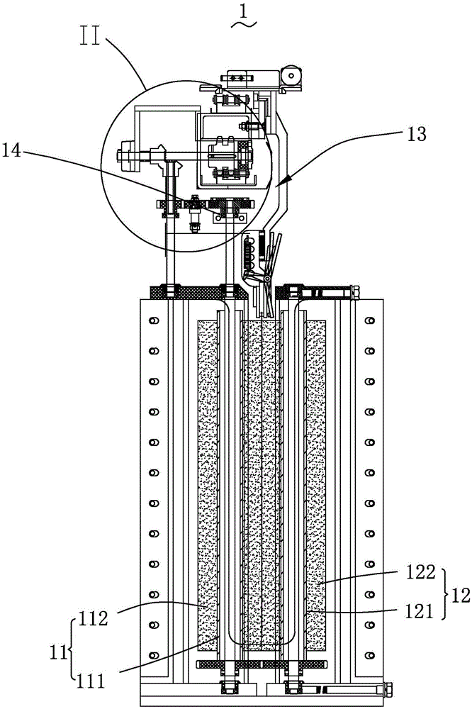 Water extruding roller device