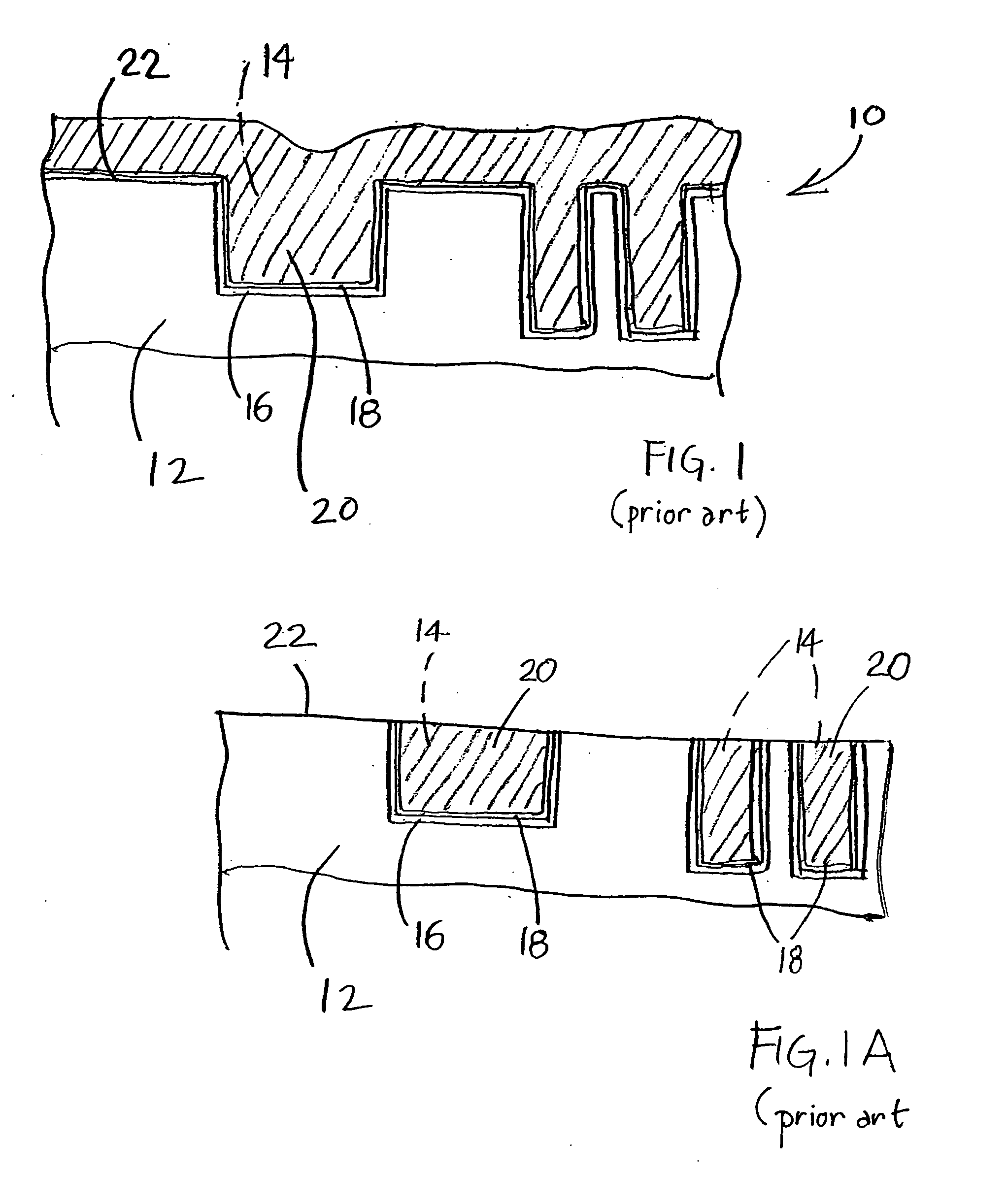 Method of selectively removing conductive material
