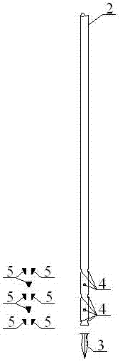 Expansive-type high-polymer cement paste, grouting reinforcement device and grouting reinforcement method