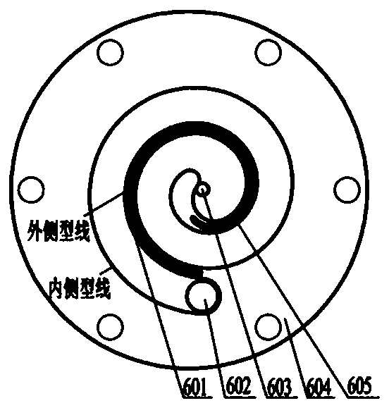 A kind of oil-free lubrication scroll vacuum pump