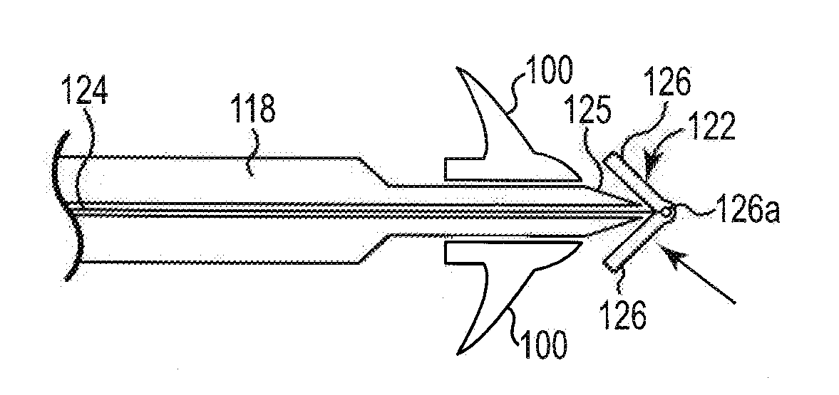 Surgical needle system with anchor retention features