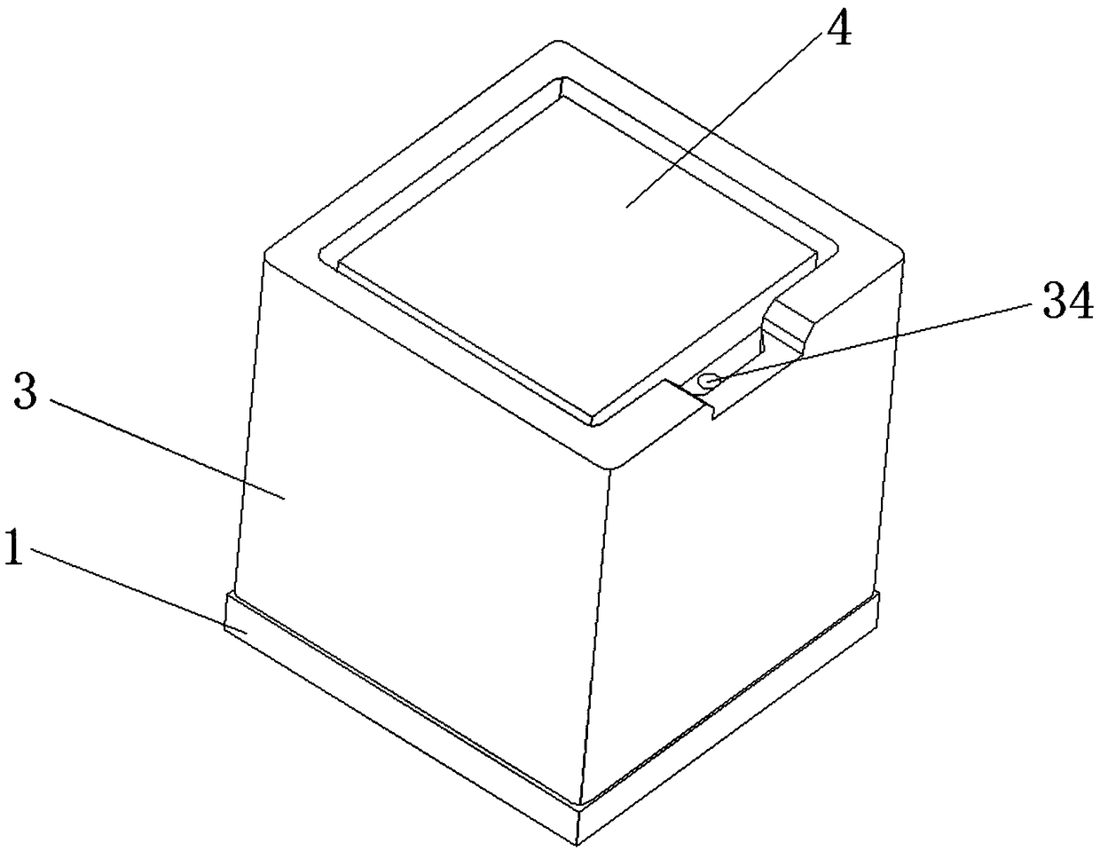 Novel laser sensor package structure