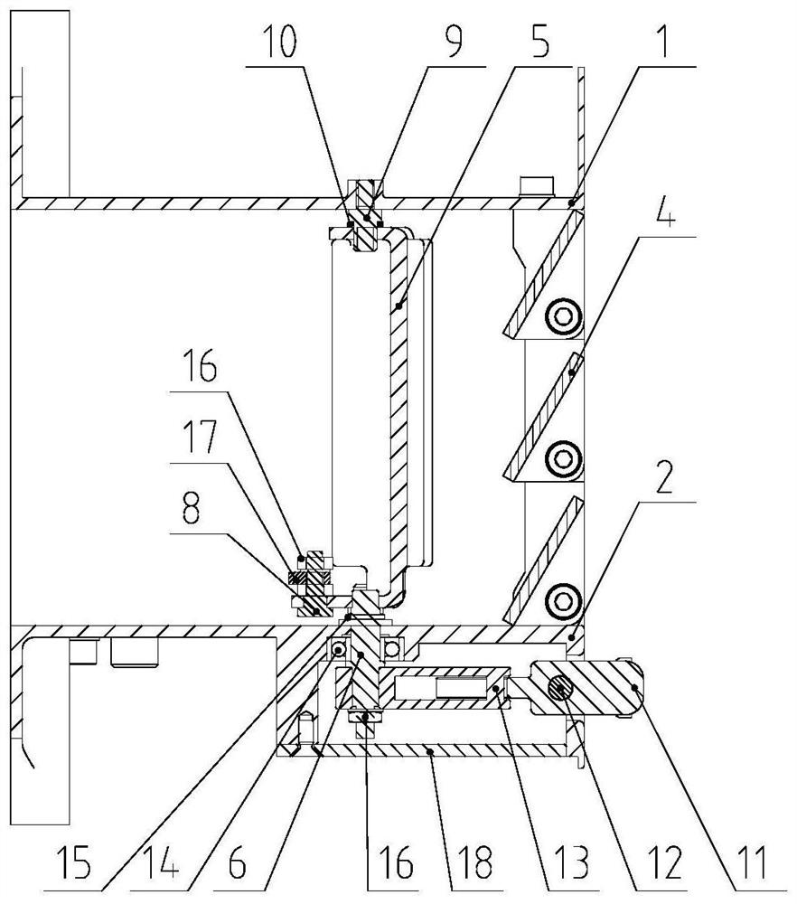 Flow-equalizing adjustable air supply device in space cabin