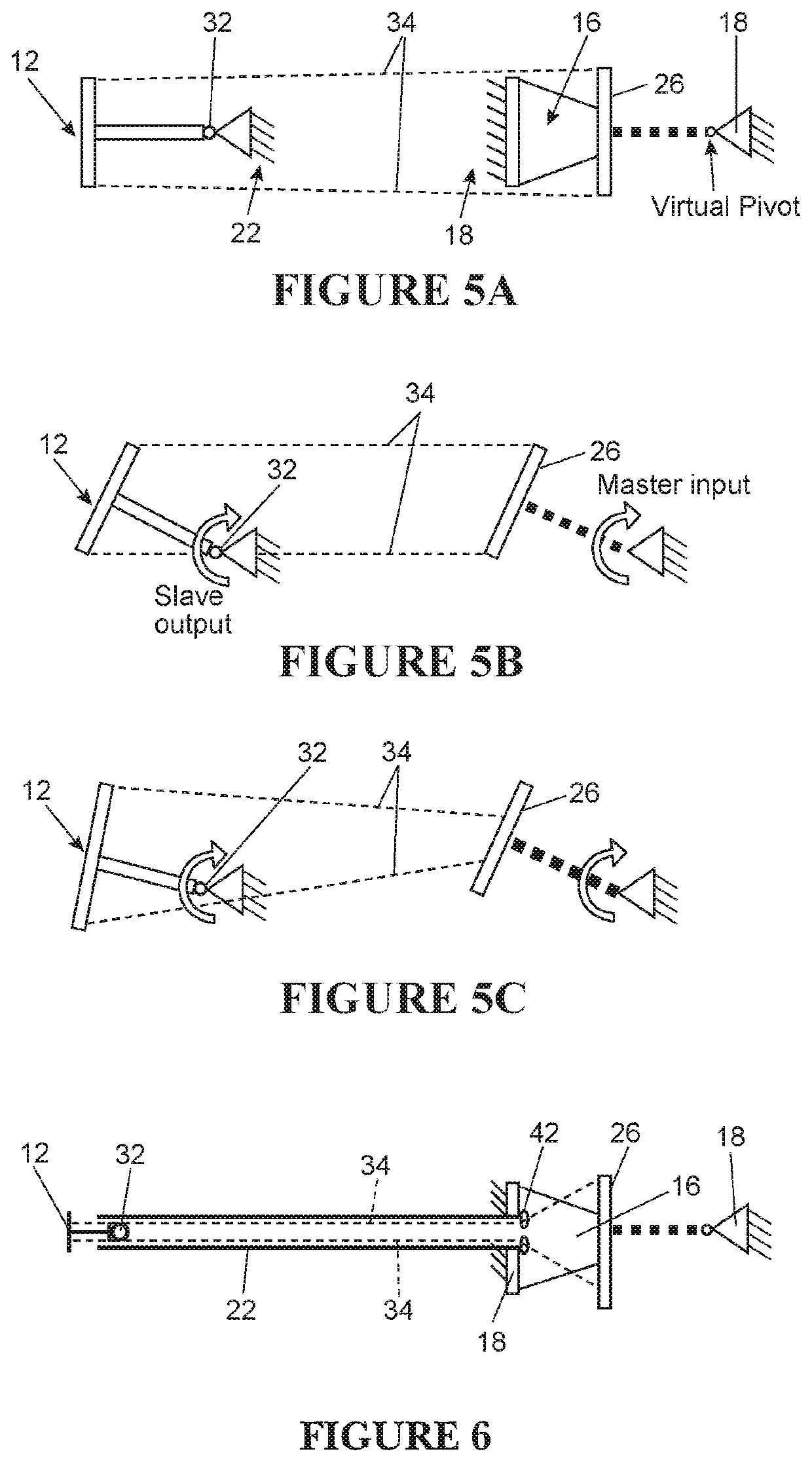 Parallel kinematic mechanisms with decoupled rotational motions