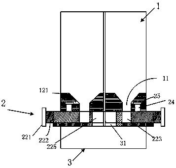 Postoperative drug multi-chamber packaging box and method of use