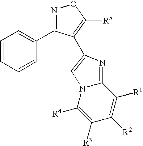 Aryl-isoxazol-4-yl-imidazo[1,2-a]pyridine derivatives