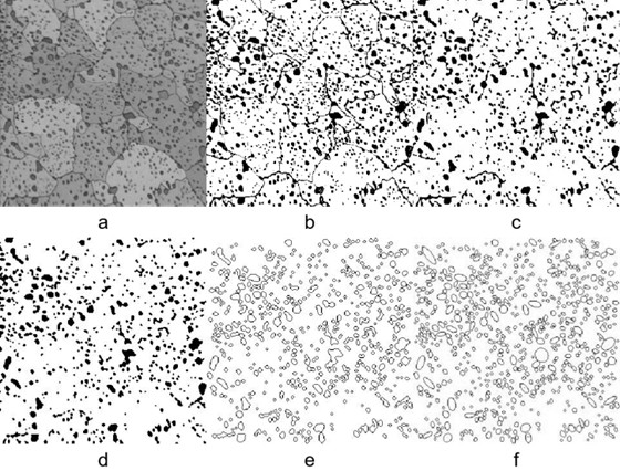 Method for predicting maximum size of second-phase particles of bearing steel based on image recognition