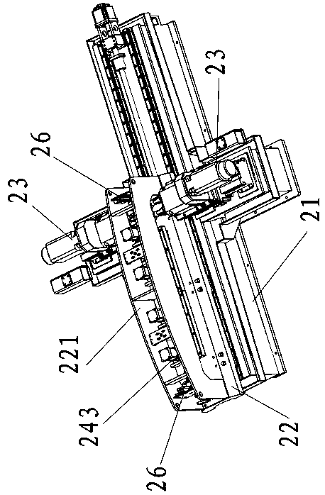 Rack steel billet milling machine